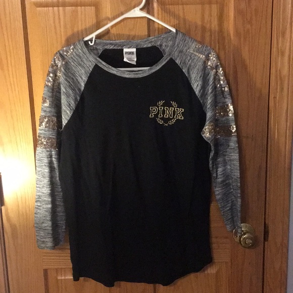 Three Quarter sleeve PINK shirt - Picture 1 of 3